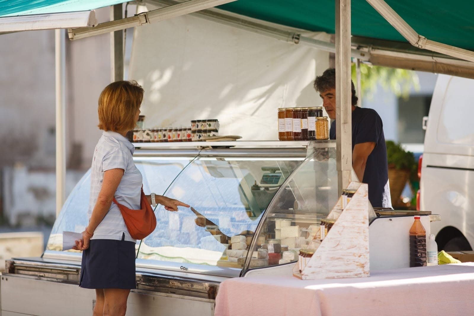 Markt van Santa Cristina d'Aro