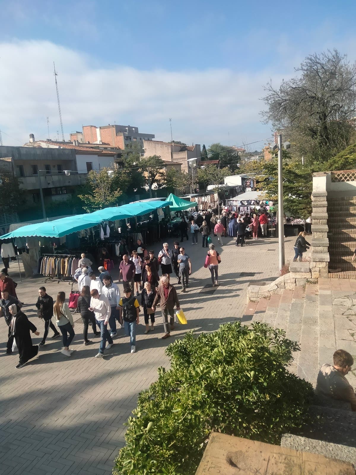 Kledingmarkt van Figueres