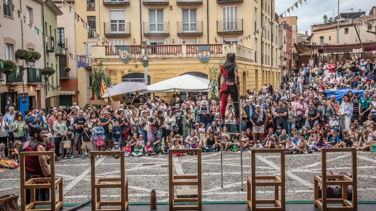 Marché médiéval du festival Terra de Trobadors