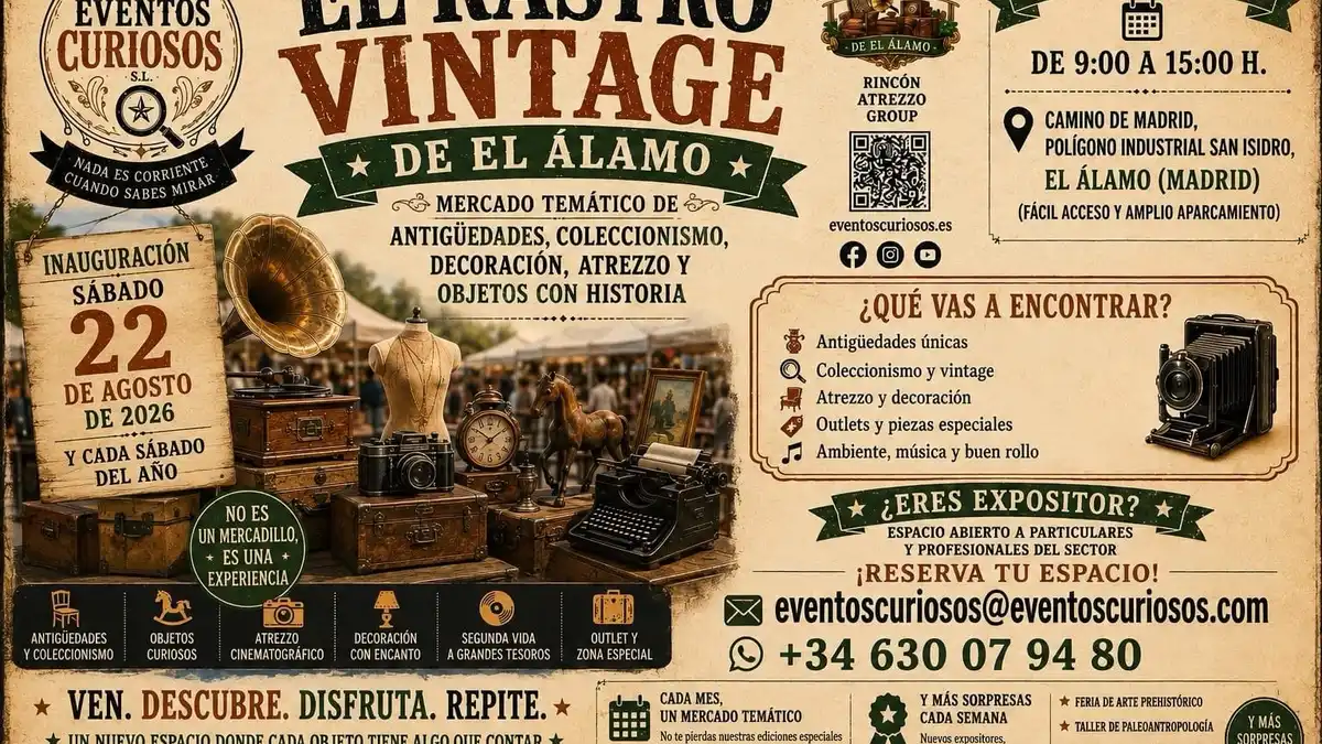 Imagen de Rastro Vintage de El Álamo