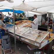 Puesto de mercadillo: Turrones Artesanos Moya Beamut